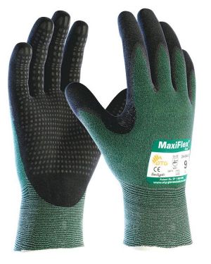 Atg MaxiFlex® Cut 34-8443 Dotlu Palm Kesilmeye Dayanıklı İş Eldiveni