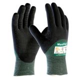 Atg MaxiFlex® Cut™ 34-8453 Dotlu ¾ Dipped Kesilmeye Dayanıklı İş Eldiveni