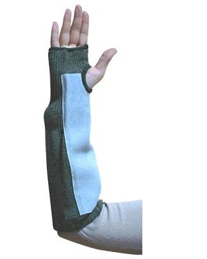 Elpic® Kevlar Yeşil Kolluk 35cm Deri Takviyeli