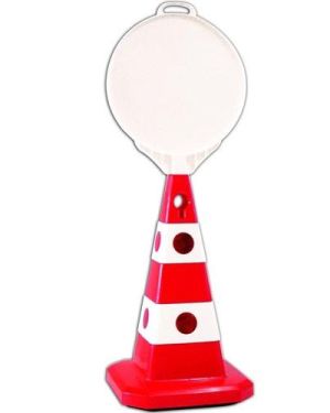 12614 Uyarı-Reklam Levhalı Kedi Gözlü Koni