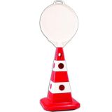 12614 Uyarı-Reklam Levhalı Kedi Gözlü Koni