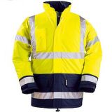 Airport Breathane Reflektif Şeritli Parka