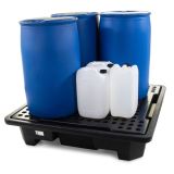 CROCSY 110-007 Dört Varillik Siyah Döküntü Toplama Paleti