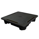 CROCSY 110-007 Dört Varillik Siyah Döküntü Toplama Paleti