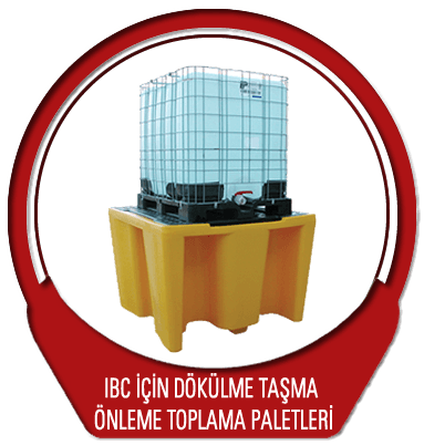 IBC Dökülme ve Taşma Önleme Toplama Paletleri