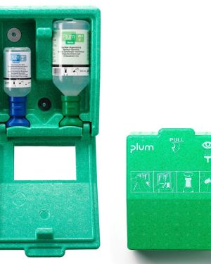 Plum Kapaklı Asit İçin Göz Duşu İstasyonu