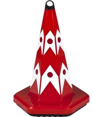 UT5026 Kedi Gözlü 50 cm Trafik Konisi