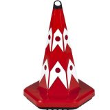 UT5026 Kedi Gözlü 50 cm Trafik Konisi