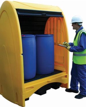 İkili Paletler İçin SpillShak Koruyucu Dolap