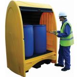 İkili Paletler İçin SpillShak Koruyucu Dolap