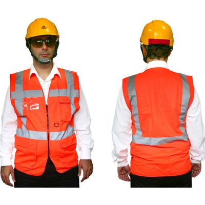 HI-VIZ Turuncu Yönetici Yeleği