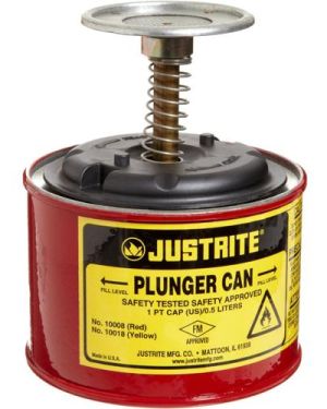 Justrite 10008 Plunger 0,5 Litre Basmali Tulumba Kap