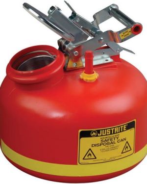 Justrite 14265 8 Litre Güvenli Sıvı Atık Kabı