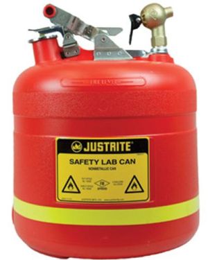 Justrite 14540 Polietilen Musluklu 19 Litre Emniyetli Kap