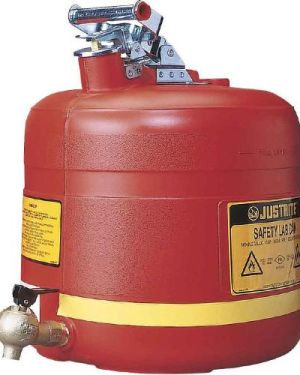 Justrite 14545 Polietilen Musluklu 19 Litre Emniyetli Kap