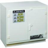 Justrite 24010 Asit ve Aşındırıcılar İçin Solid Polietilen Emniyetli Dolap