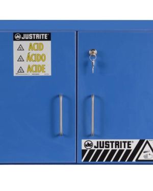 Justrite 24120 Asit ve Aşındırıcılar İçin Ahşap Emniyetli Dolap