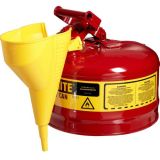 Justrite 7125110 9,5 Litre Hunili Çelik Emniyetli Kap