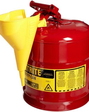 Justrite 7150110 19 Litre Hunili Çelik Emniyetli Kap