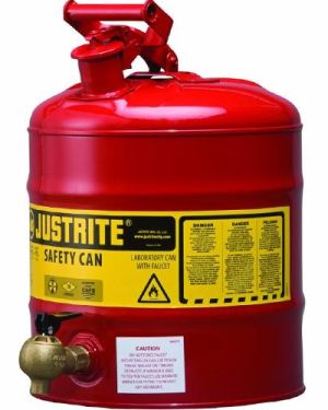Justrite 7150140 Musluklu 19 Litre Emniyetli Kap