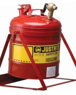 Justrite 7150146 Kaideli Musluklu 19 Litre Emniyetli Kap