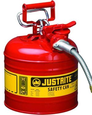 Justrite 7220120 8 Litre Çelik Emniyetli Kap