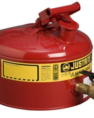 Justrite 7225140 Musluklu 9,5 Litre Emniyetli Kap