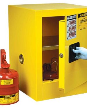 Justrite 890400 15 Litre Yanıcılar İçin Tezgah Üstü Emniyetli Dolap