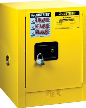 Justrite 890420 15 Litre Yanıcılar İçin Tezgah Üstü Emniyetli Dolap