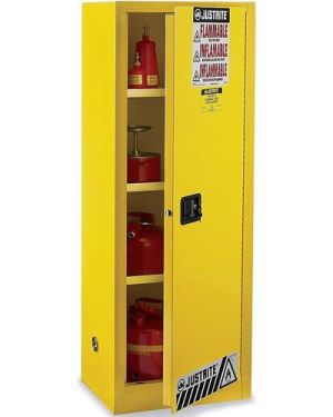 Justrite 895400 204 Litre Yanıcılar İçin İnce Emniyetli Dolap