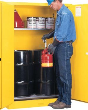 Justrite 899060 Varil İçin Dik Emniyetli Dolap