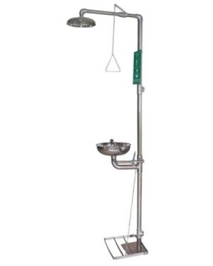 Paslanmaz Çelik El ve Ayaktan Kumandalı Göz Boy Duşu