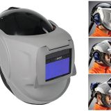 SCOTT FH61 Otomatik Kaynak Başlığı + Vizör + Baret TH2 (Motorlu Solunum)