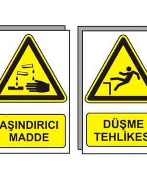 Tehlike Uyarı Tabelaları