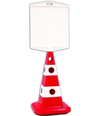 12612 Uyarı-Reklam Levhalı Kedi Gözlü Koni