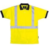 Yard Reflektif Şeritli Polyester T-Shirt