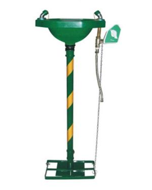 Yere Monte Galvaniz Çelik Boyalı Göz Duşu