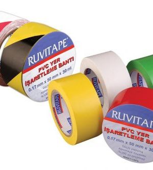 Pvc Yer İşaretleme Bandı RUVITAPE