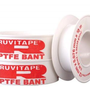 PTFE Bant RUVITAPE Normal 12mm x 0,076mm x 10mt