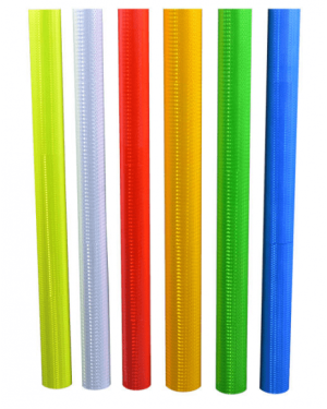 Sarı Baskılık Reflektif Folyo 1,24m x 50m Petekli Avery Desen