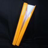 Sarı Baskılık Reflektif Folyo 1,24m x 50m Petekli Avery Desen