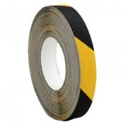 Sarı-Siyah Kaydırmaz Bant 25mm x 25mt