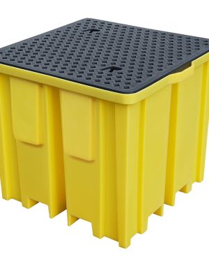 CROCSY BB1FW 1 Adet IBC Tankı İçin Döküntü Toplama Paleti (1×1000 Litre IBC)