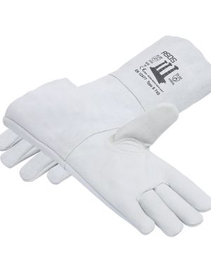 ASOS Yanmaya Dirençli Deri Kaynakçı Eldiveni